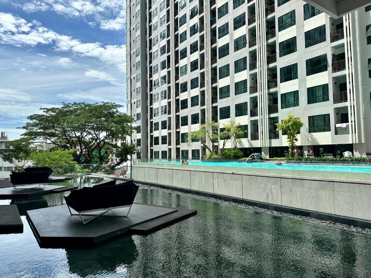 Best Location Condo With Swimming Pool, Gym, Sauna, Washing Mashine, Fast Internet In Central Of Pattaya Exteriör bild