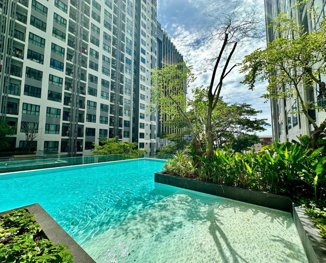 Best Location Condo With Swimming Pool, Gym, Sauna, Washing Mashine, Fast Internet In Central Of Pattaya Exteriör bild
