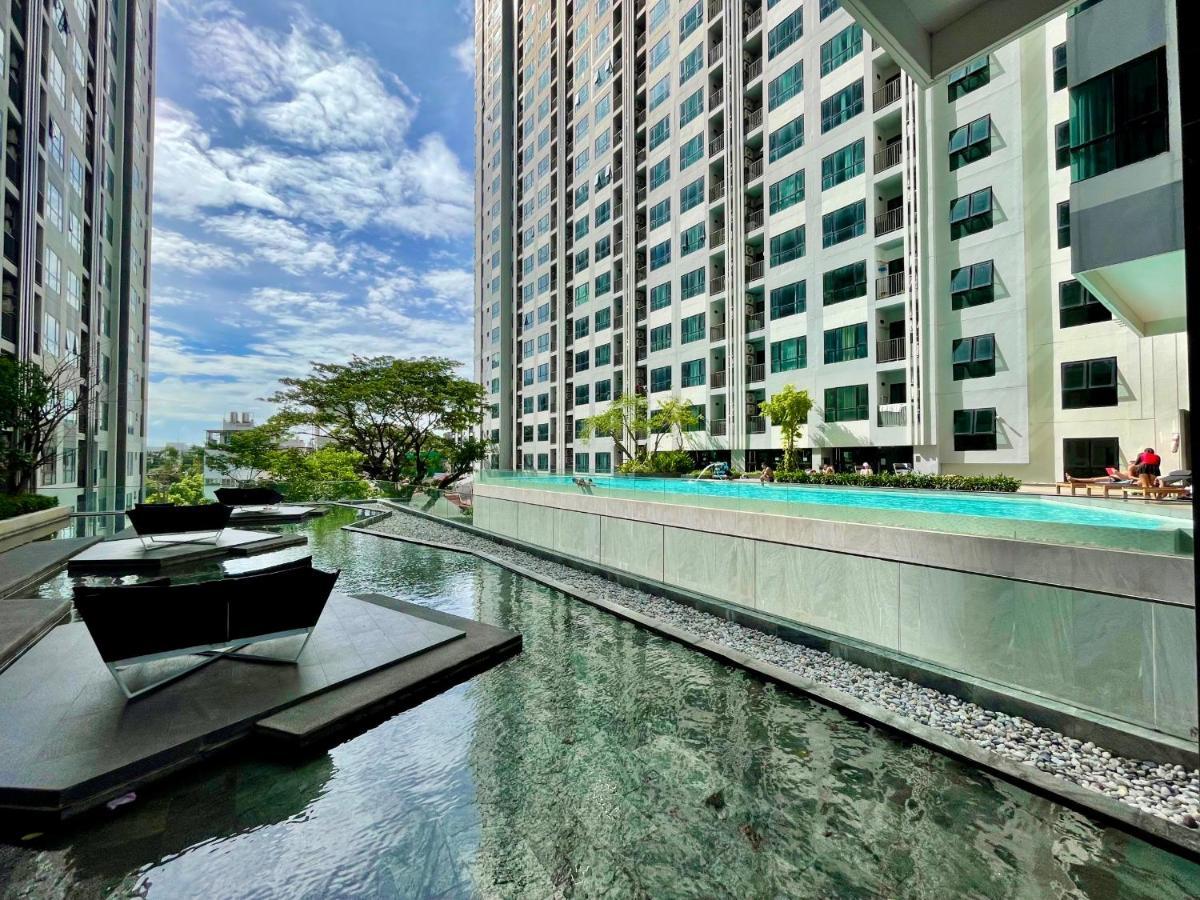 Best Location Condo With Swimming Pool, Gym, Sauna, Washing Mashine, Fast Internet In Central Of Pattaya Exteriör bild