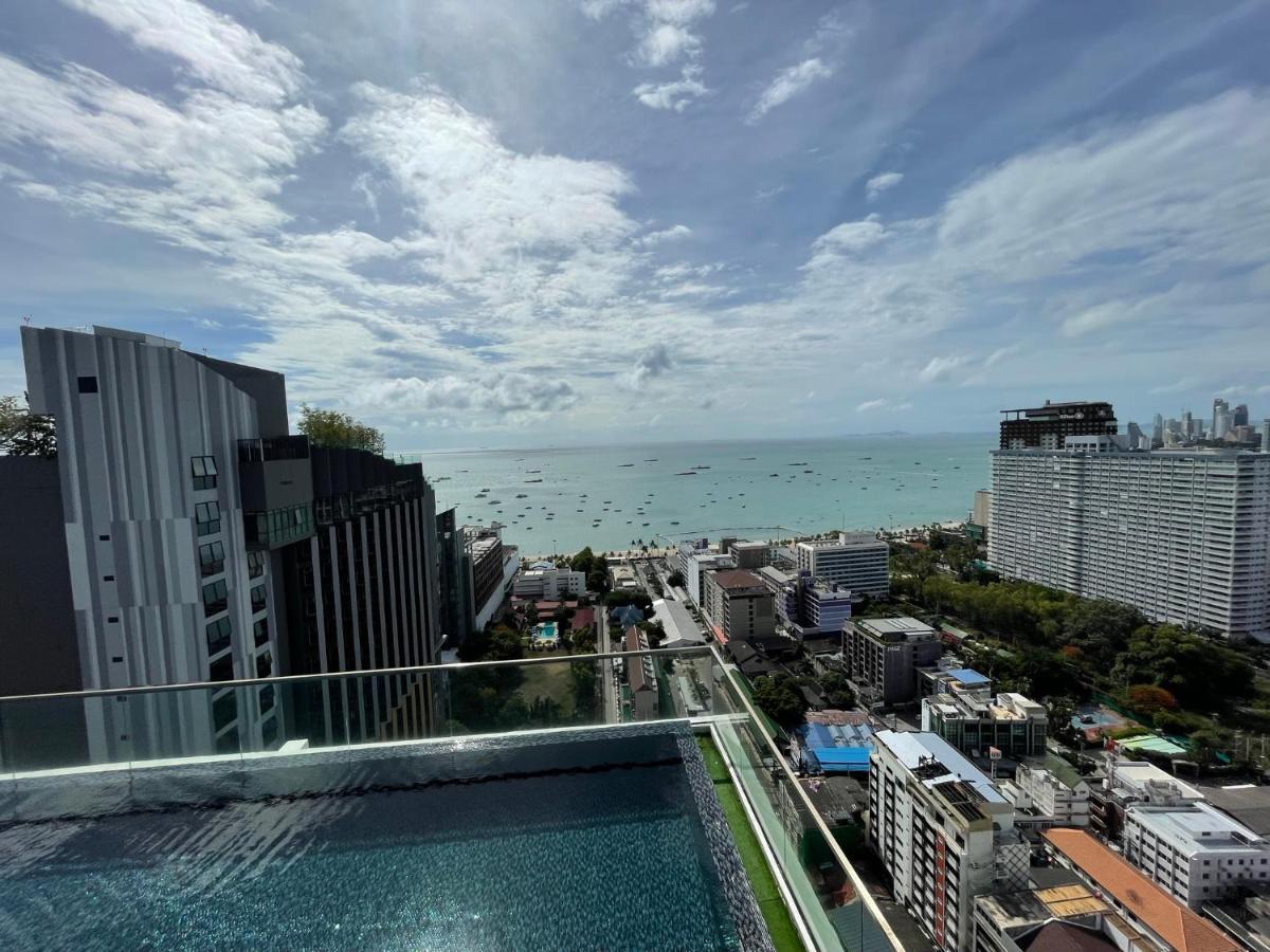 Best Location Condo With Swimming Pool, Gym, Sauna, Washing Mashine, Fast Internet In Central Of Pattaya Exteriör bild