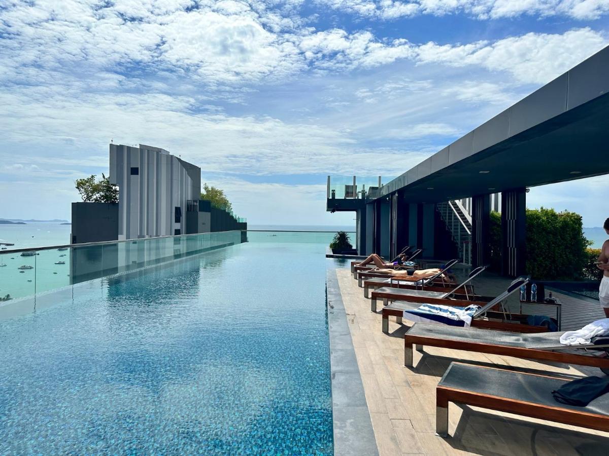 Best Location Condo With Swimming Pool, Gym, Sauna, Washing Mashine, Fast Internet In Central Of Pattaya Exteriör bild